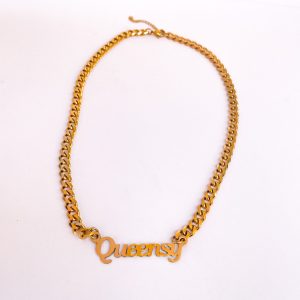 Curb Chain Name Necklace