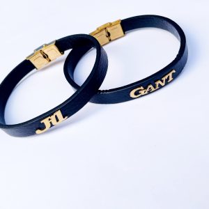 Personalized Leather Bracelet