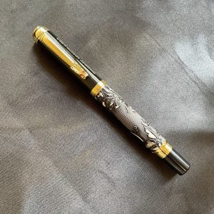 Black Leather Luxury Pen