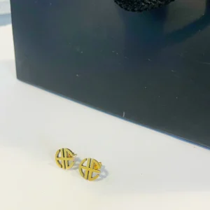 HE Monogram Earrings