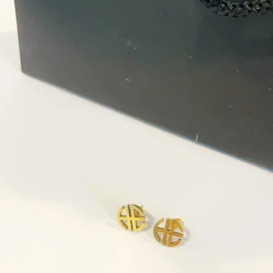 HE Monogram Earrings